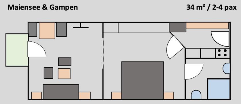 Club Nordic Apartment ซังคท์อันทอนอัมอาร์ลแบร์ก ภายนอก รูปภาพ